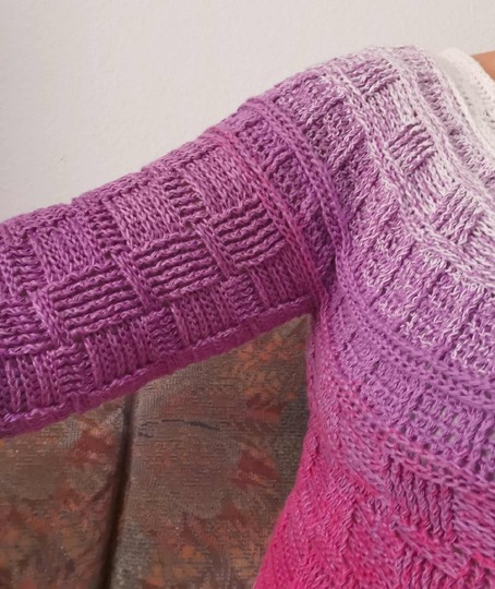 Kuscheliger, warmer Pullover/Slipover Souris, Häkelanleitung