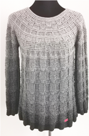 Kuscheliger, warmer Pullover/Slipover Souris, Häkelanleitung