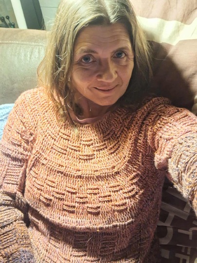 Kuscheliger, warmer Pullover/Slipover Souris, Häkelanleitung