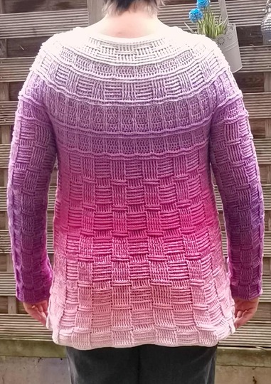 Kuscheliger, warmer Pullover/Slipover Souris, Häkelanleitung