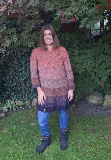 Kuscheliger, warmer Pullover/Slipover Souris, Häkelanleitung