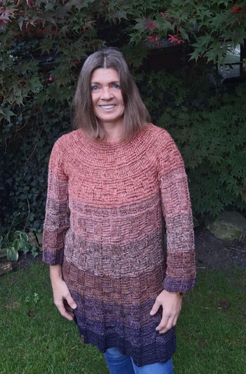 Kuscheliger, warmer Pullover/Slipover Souris, Häkelanleitung