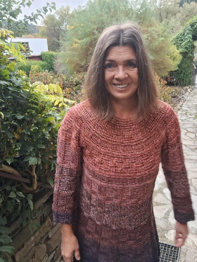 Kuscheliger, warmer Pullover/Slipover Souris, Häkelanleitung