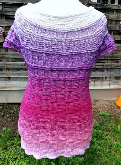 Kuscheliger, warmer Pullover/Slipover Souris, Häkelanleitung