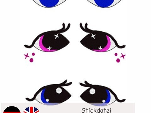 Reindeer, pony, unicorn – embroidery file for stick animals/hobby horse