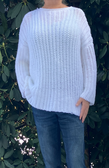 Ruck-Zuck-Pullover in drei Varianten - Häkelanleitung