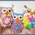 Beaded Crochet Fidget Owl Pattern, Fidget Toy Amigurumi Owl, Spring Decor