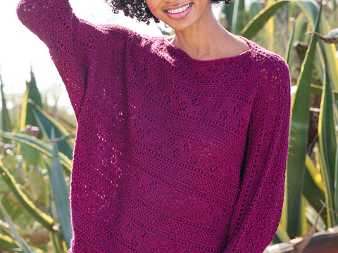 Kimonopulli in Zyklam