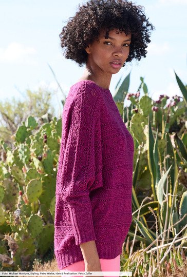 Kimonopulli in Zyklam