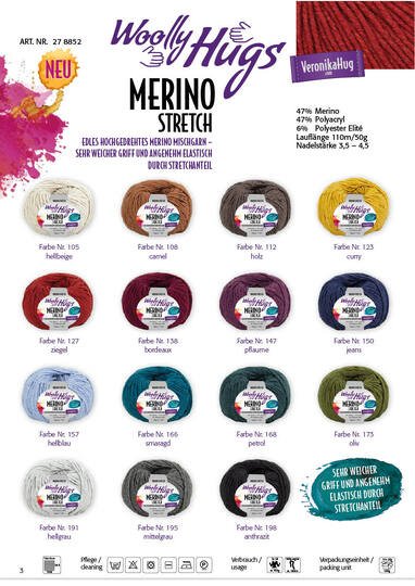 PULLI ESTHER, KAPUZENPULLOVER MIT LOCHMUSTER gestrickt