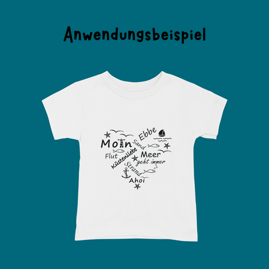 Plotterdatei maritimes Herz