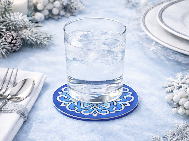 Mandalas zum Ausmalen – Schneeflocken – Malvorlagen