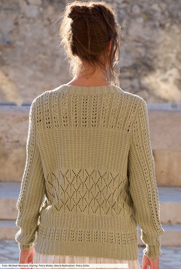 Cardigan im Mustermix