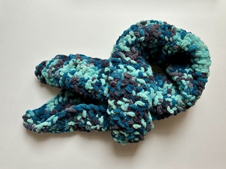 Strickanleitung Kuschelschal