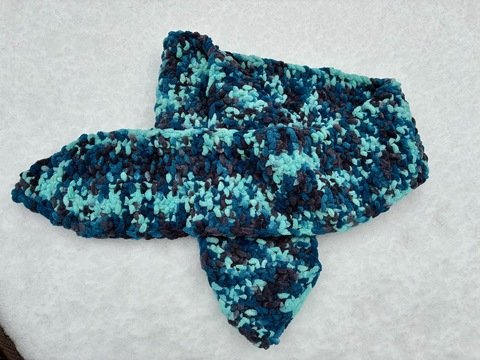 Strickanleitung Kuschelschal