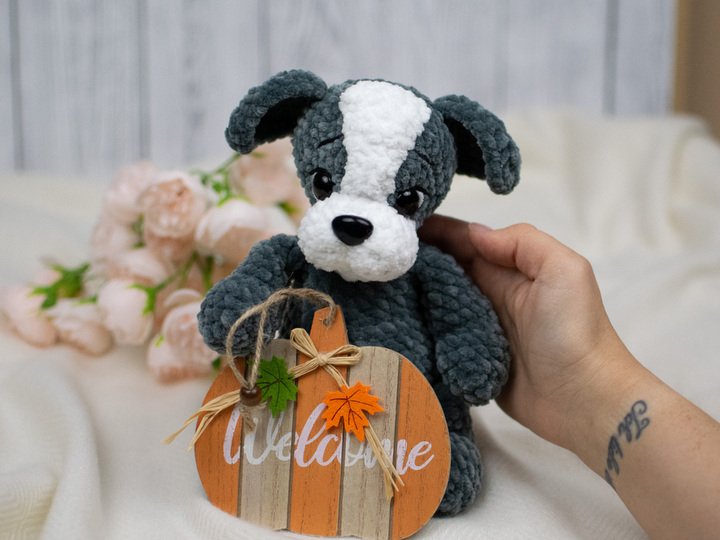  Oliver – der kleine Hund | Häkelanleitung