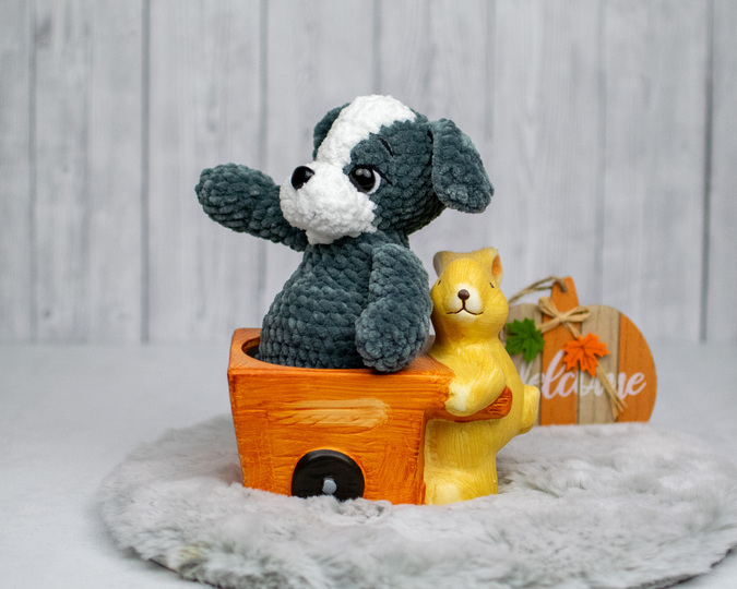 Oliver the Little Dog – Crochet Pattern PDF Tutorial