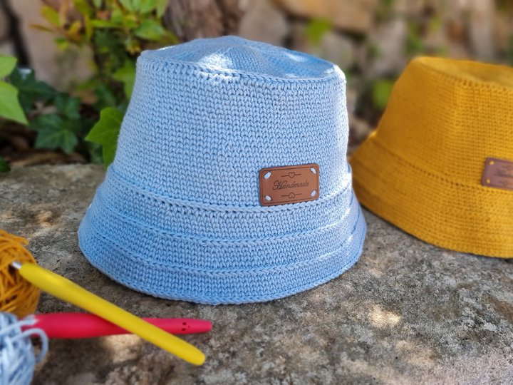 H2 Crochet Pattern for a Panama Summer Hat with Brim