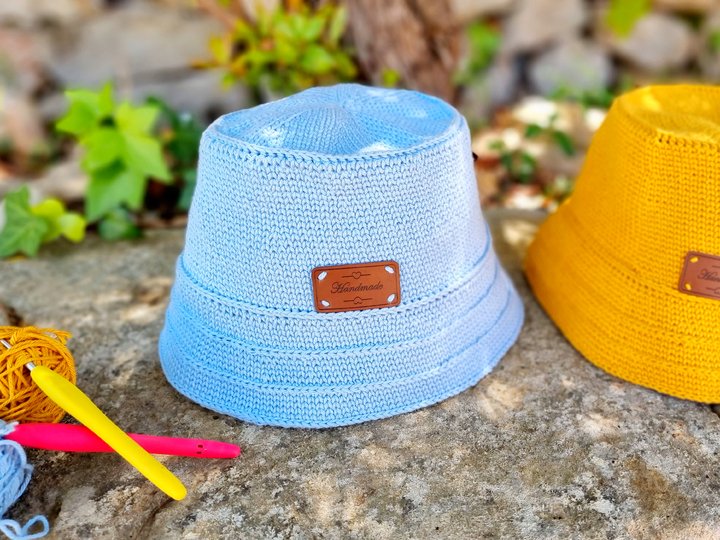 H2 Crochet Pattern for a Panama Summer Hat with Brim