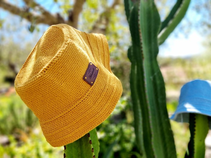 H2 Crochet Pattern for a Panama Summer Hat with Brim