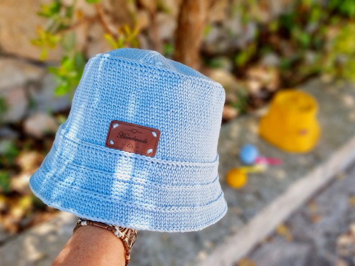 H2 Crochet Pattern for a Panama Summer Hat with Brim