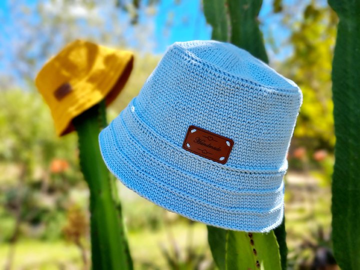 H2 Crochet Pattern for a Panama Summer Hat with Brim