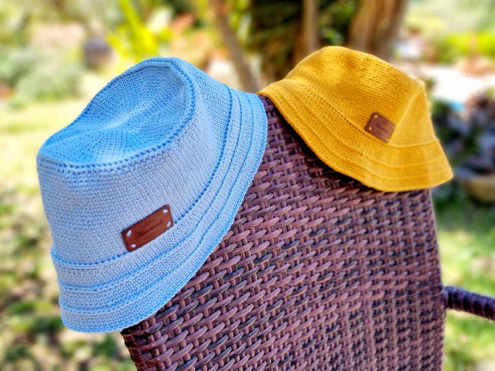 H2 Häkelanleitung für einen Panama-Sommerhut mit Krempe