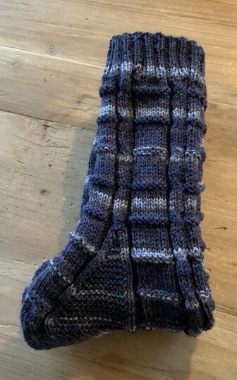 Elea, Socken mit Zunahmeferse