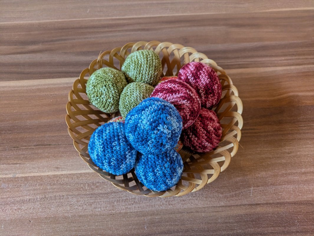 Häkelanleitung für Jonglierbälle - Bild 2