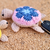 T21 Crochet pattern for a key cover in the shape of a turtle.
