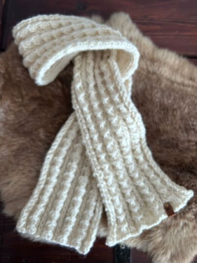 Strickanleitung SET Beanie, Stulpen und Schal Einheitsgröße