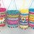 Crochet Pattern for Colorful Boho lanterns, Incl. Alpaca Applique Tutorial