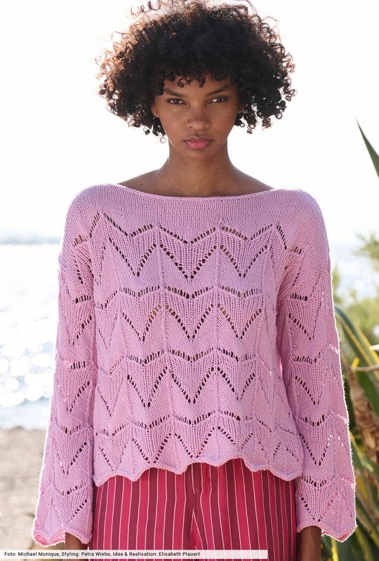 Pulli in Zackenoptik - Bild 2