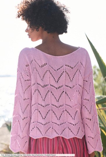 Pulli in Zackenoptik