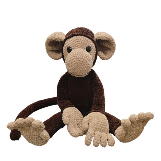 XL Schlummeraffe – große Amigurumi Häkelanleitung (PDF) | Deutsch | ca. 90