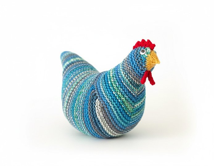 Strickanleitung Kuschelhuhn "Helga"