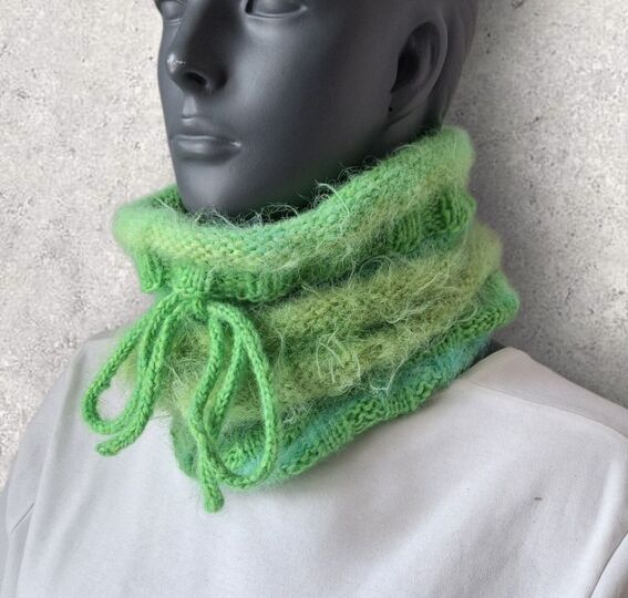 Strickanleitung Snood, Schlauchschal, kuschlig warm, anfängertauglich  #358