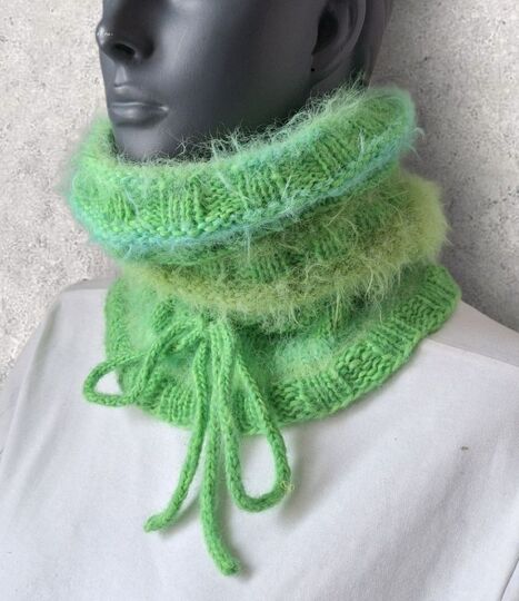 Strickanleitung Snood, Schlauchschal, kuschlig warm, anfängertauglich  #358