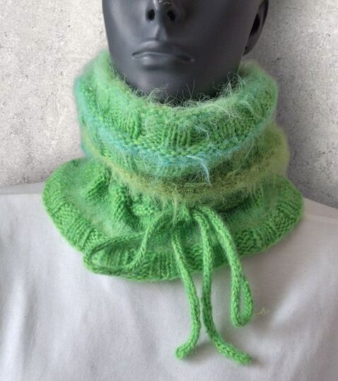 Strickanleitung Snood, Schlauchschal, kuschlig warm, anfängertauglich  #358