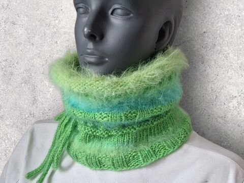 Strickanleitung Snood, Schlauchschal, kuschlig warm, anfängertauglich  #358