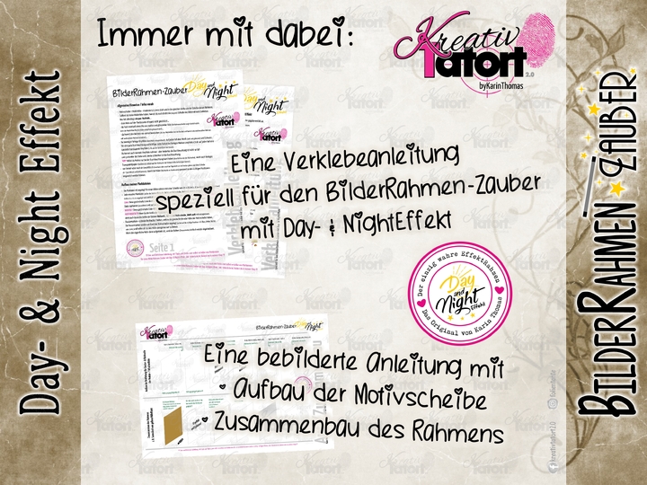 Plottdatei - BilderRahmen-Zauber (Day- & NightEffekt) - Du hast es gut