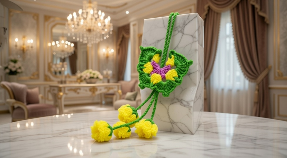 Butterfly & Flower Charm Bag Crochet Pattern – PDF + Video