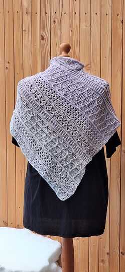 Häkelanleitung Asymmetrisches Tuch Sorella No 2