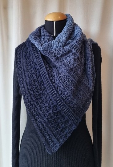 Häkelanleitung Asymmetrisches Tuch Sorella No 2