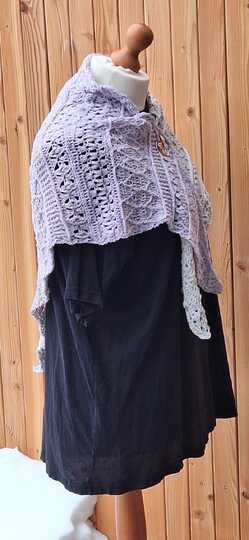 Häkelanleitung Asymmetrisches Tuch Sorella No 2
