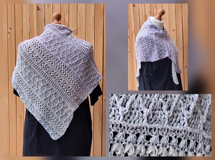Häkelanleitung Asymmetrisches Tuch Sorella No 2