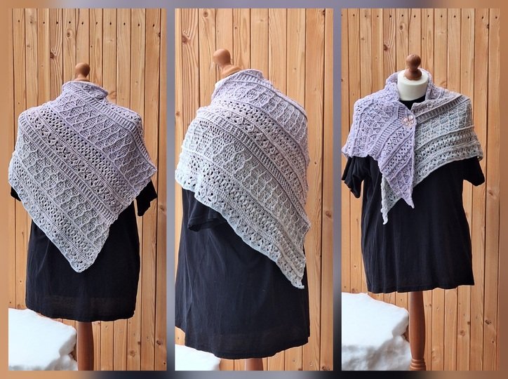 Häkelanleitung Asymmetrisches Tuch Sorella No 2