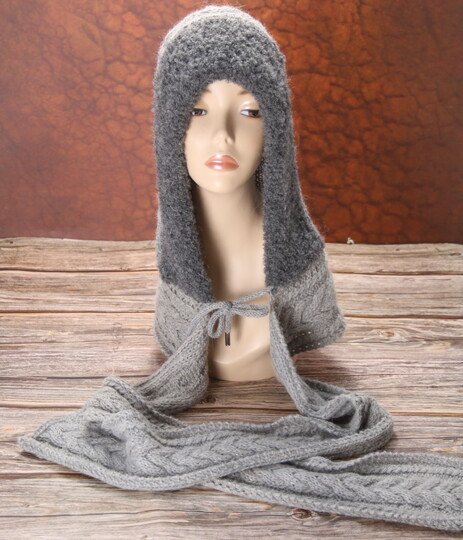 Hooded scarf The Outdoors No. 012