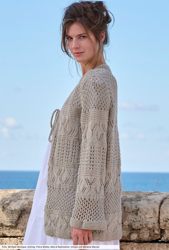 Jacke im Mustermix - Bild 3