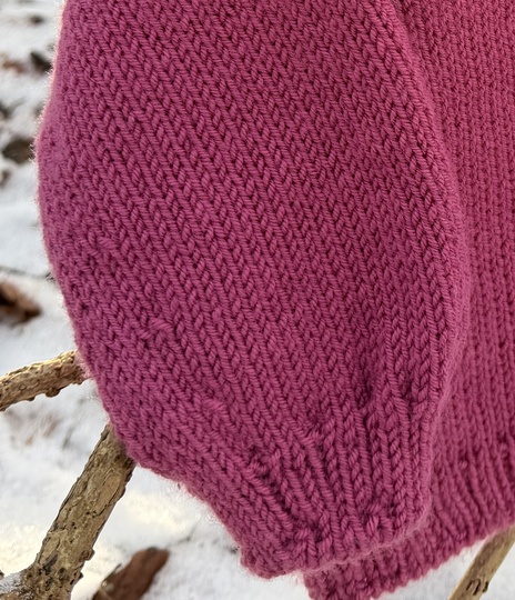 Strickanleitung Kinderpullover mit Knopfleiste | Größe 62–98